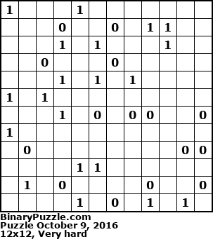 Binary Puzzle