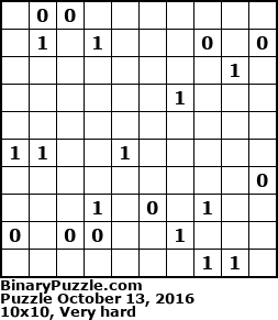 Binary Puzzle