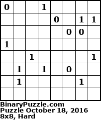 Binary Puzzle