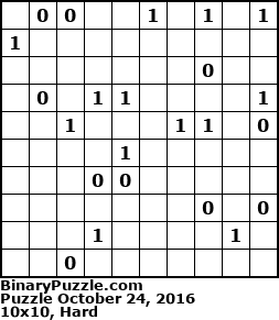 Binary Puzzle
