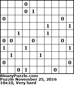 Binary Puzzle