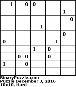 Binary Puzzle