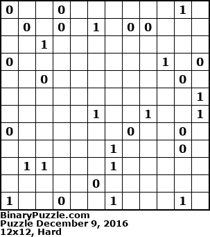 Binary Puzzle