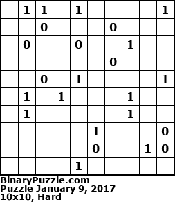 Binary Puzzle