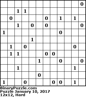 Binary Puzzle