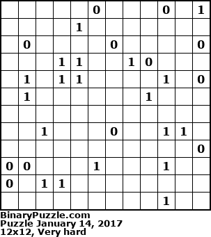 Binary Puzzle