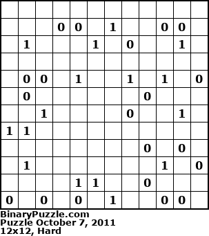 Binary Puzzle