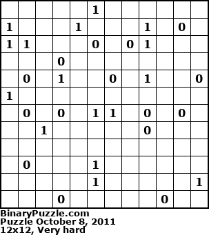 Binary Puzzle
