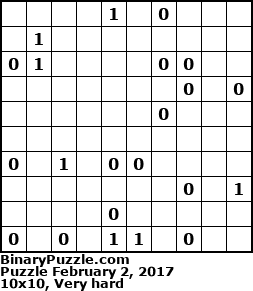 Binary Puzzle