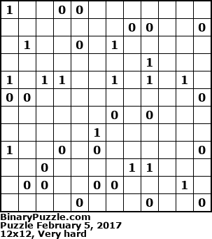 Binary Puzzle