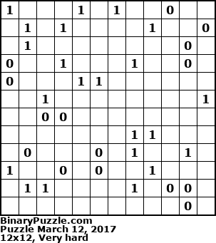 Binary Puzzle