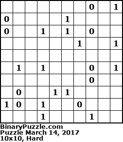 Binary Puzzle