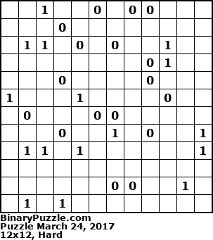 Binary Puzzle