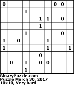 Binary Puzzle
