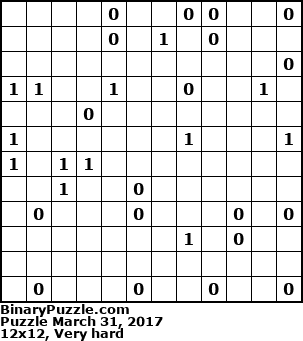 Binary Puzzle
