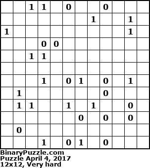 Binary Puzzle