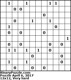 Binary Puzzle
