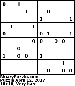 Binary Puzzle