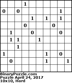 Binary Puzzle