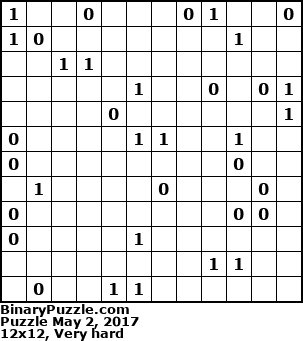 Binary Puzzle