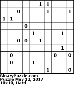 Binary Puzzle