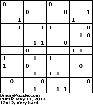 Binary Puzzle