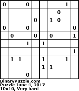 Binary Puzzle