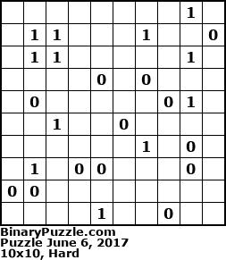 Binary Puzzle