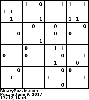 Binary Puzzle