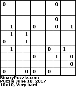 Binary Puzzle