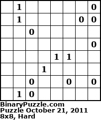 Binary Puzzle