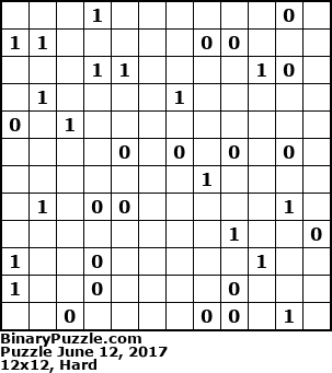 Binary Puzzle