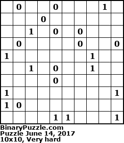 Binary Puzzle