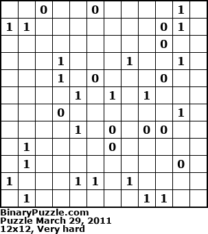 Binary Puzzle