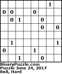 Binary Puzzle