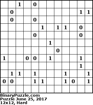Binary Puzzle