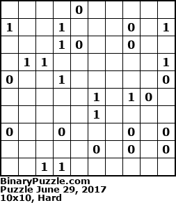 Binary Puzzle