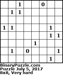 Binary Puzzle