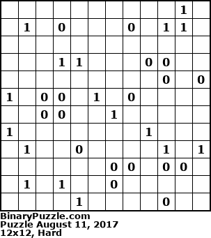 Binary Puzzle