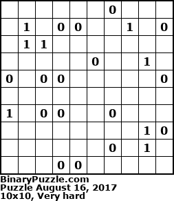 Binary Puzzle