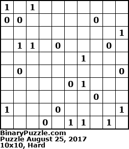 Binary Puzzle