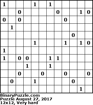 Binary Puzzle