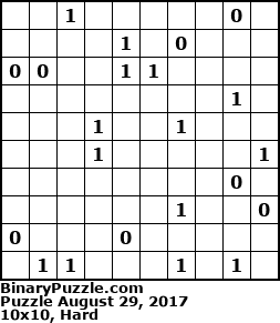 Binary Puzzle
