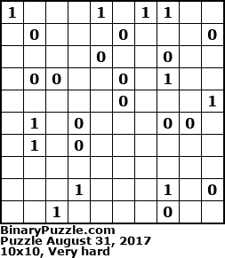 Binary Puzzle