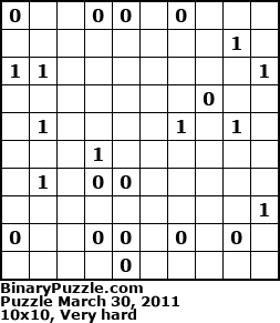 Binary Puzzle