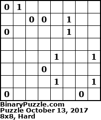 Binary Puzzle