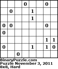 Binary Puzzle