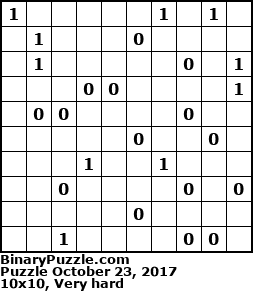 Binary Puzzle