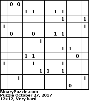 Binary Puzzle