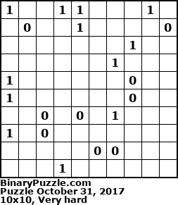Binary Puzzle